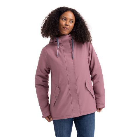 Womens Waterproof Jacket Yulia in Faded Rose