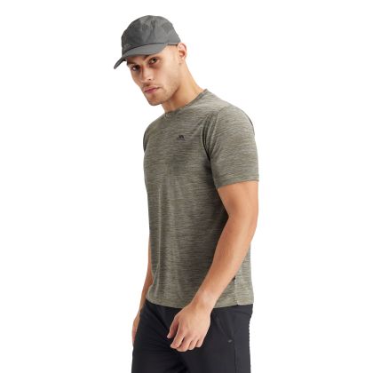 Mens Active T-Shirt Kearsley in Herb Marl
