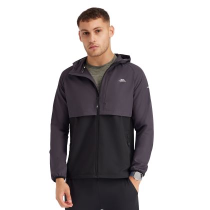 Mens Lightweight Active Jacket Noham in Dark Grey
