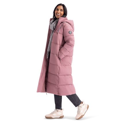 Womens Padded Jacket Shayla in Faded Rose