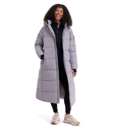Womens Padded Jacket Shayla in Platinum