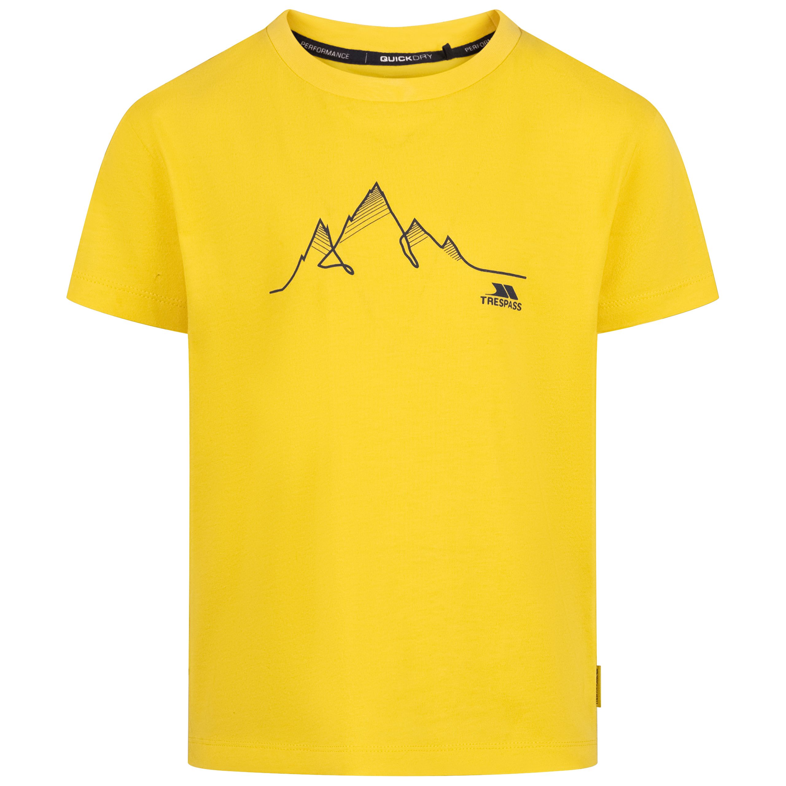 Trespass Chłopięce Quick Dry T-Shirt Attie